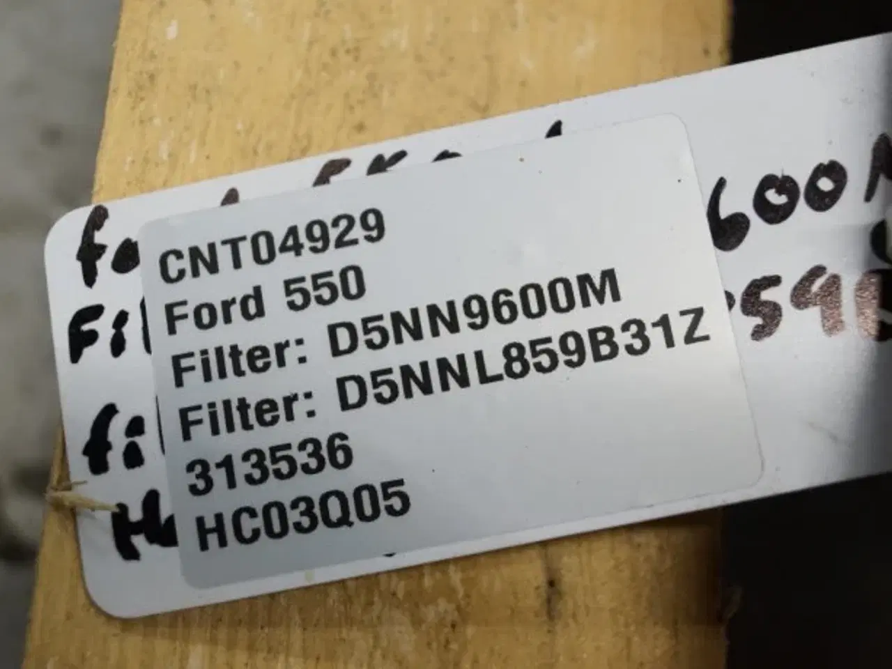 Billede 16 - Ford 550 Luftfilter D5NN9600M