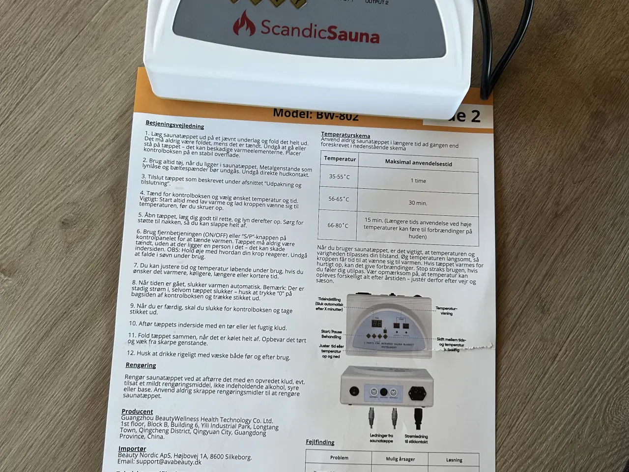 Billede 2 - Scandic Infrarød Saunatæppe