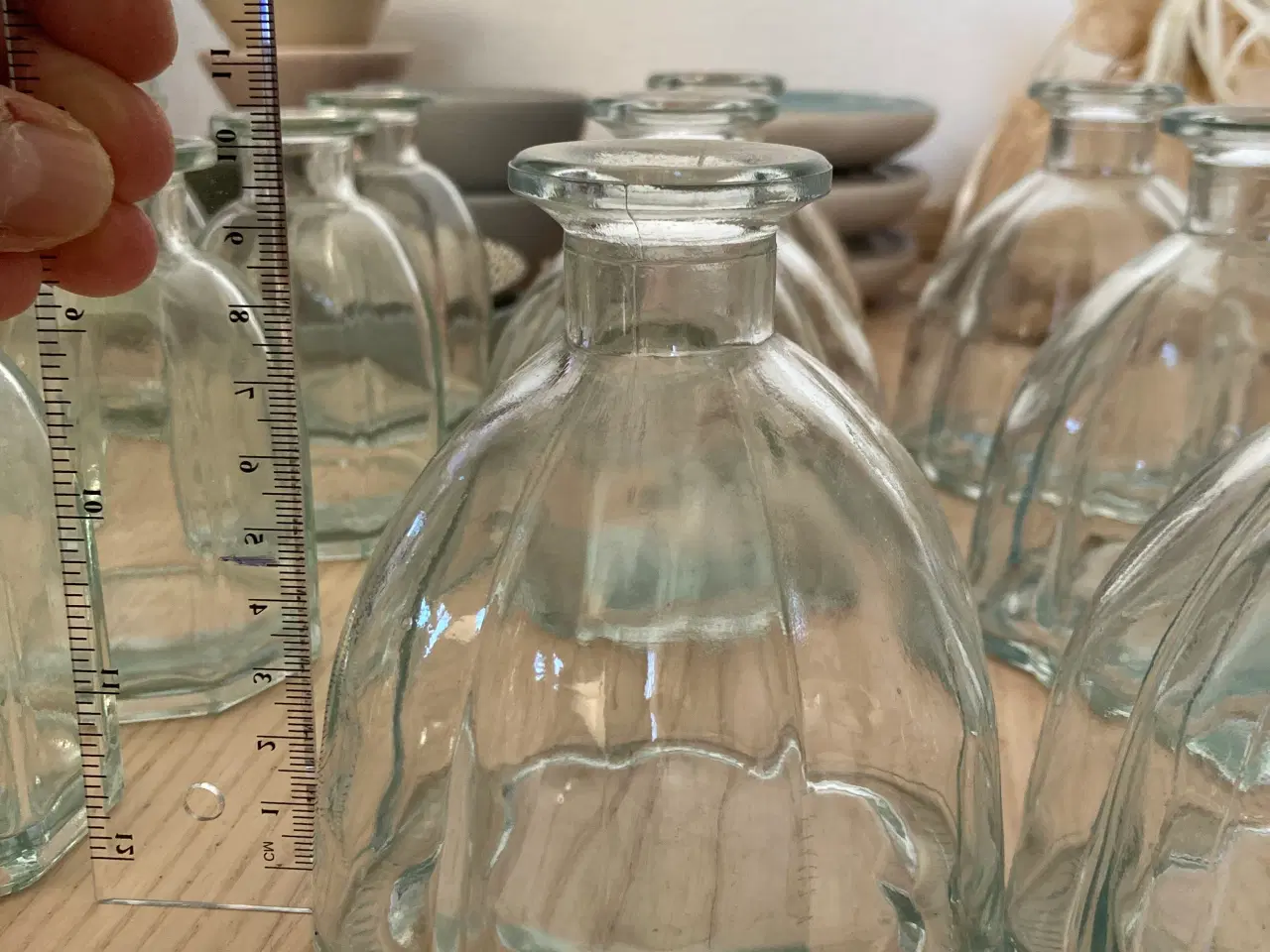 Billede 6 - Smukke små glasvaser.