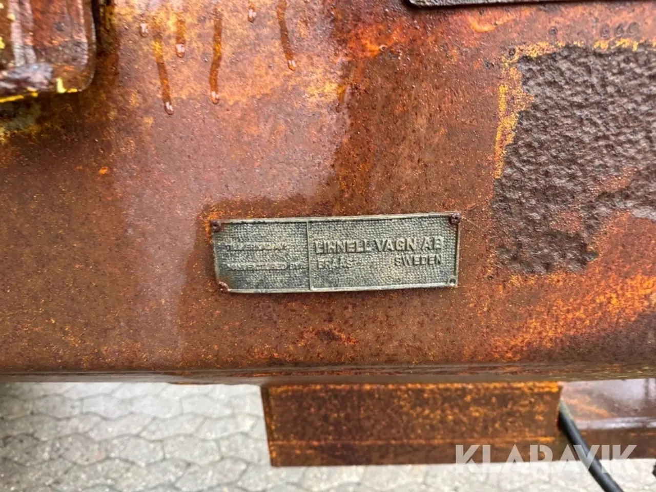 Billede 9 - Tipvogn Lihnell Vagn Volvo dumper kasse