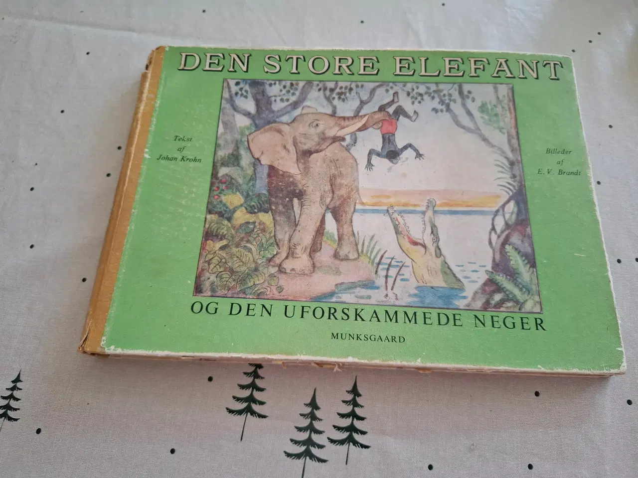 Billede 1 - Den store elefant er en ældre illustreret børnebog