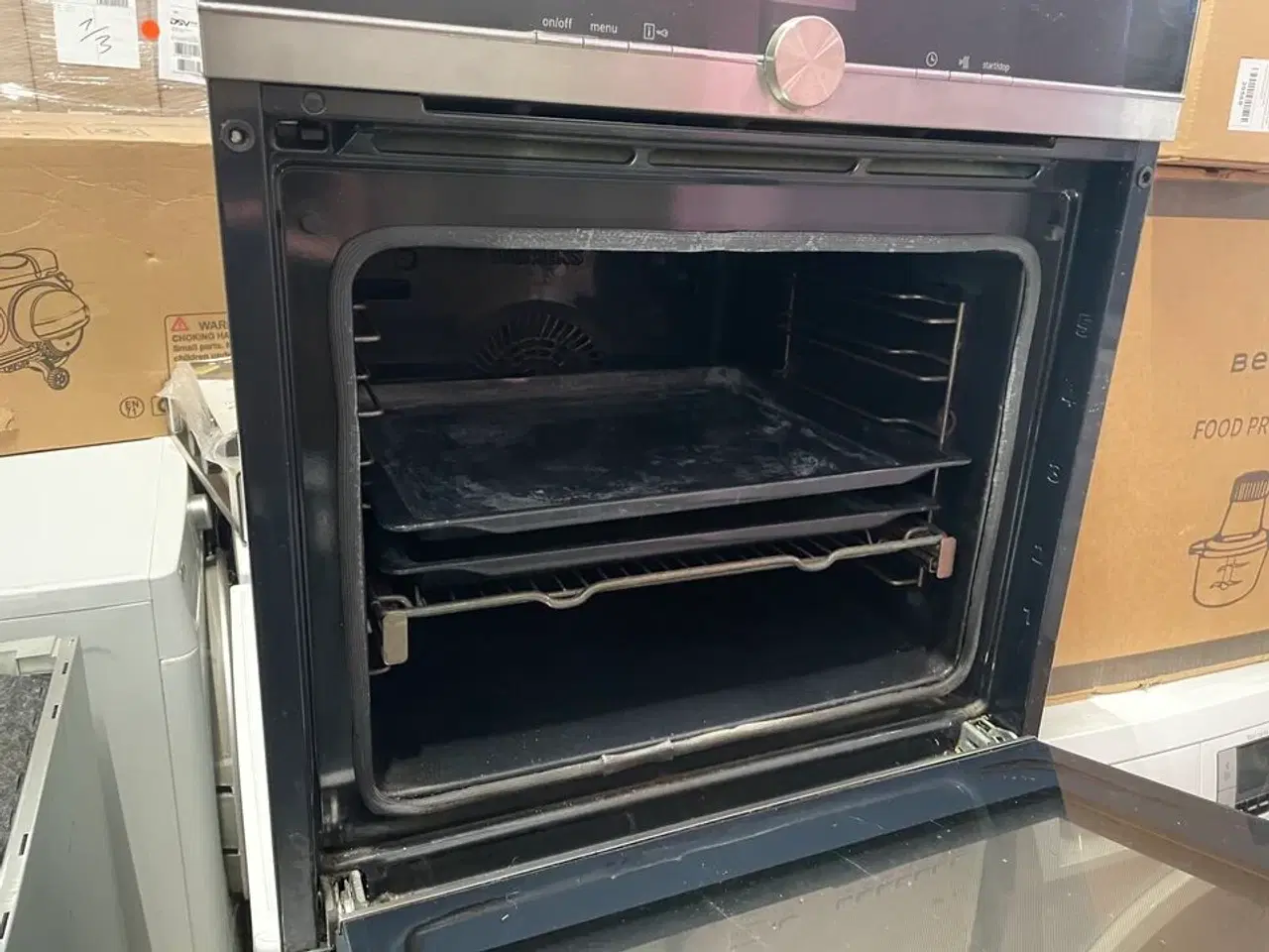 Billede 4 - Indbygningsovn, brugt. SIEMENS.