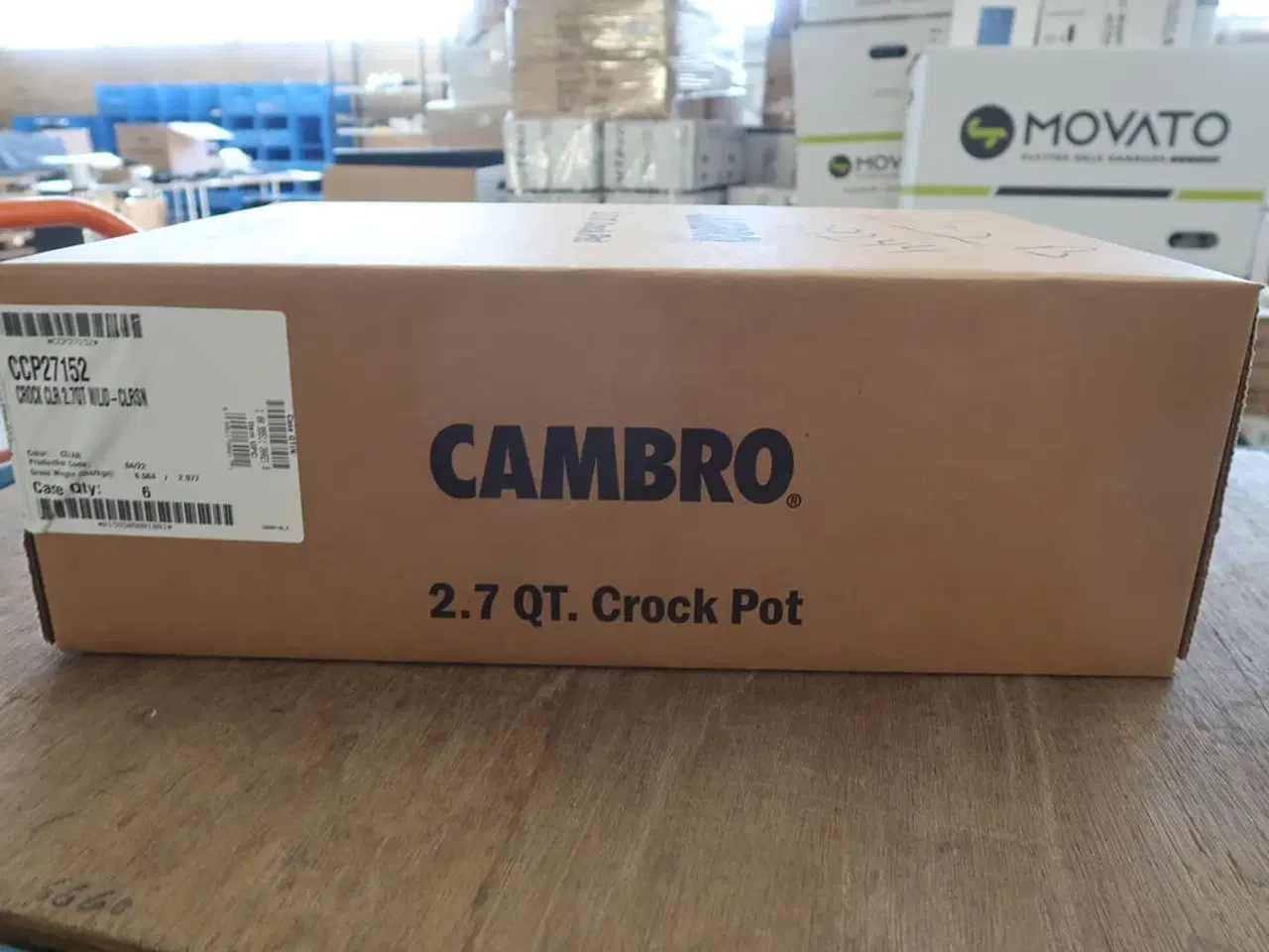 Billede 4 - 12 Stk. Plastikbeholder   CAMBRO  CCP27152
