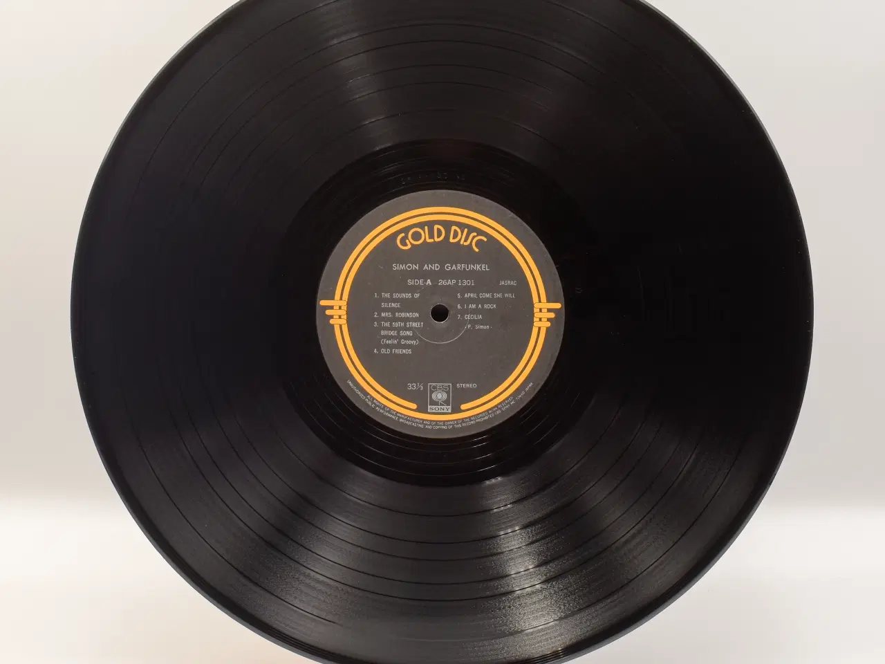 Billede 4 - Simon And Garfunkel - Gold Disc - JAP 1978 (EX/EX)