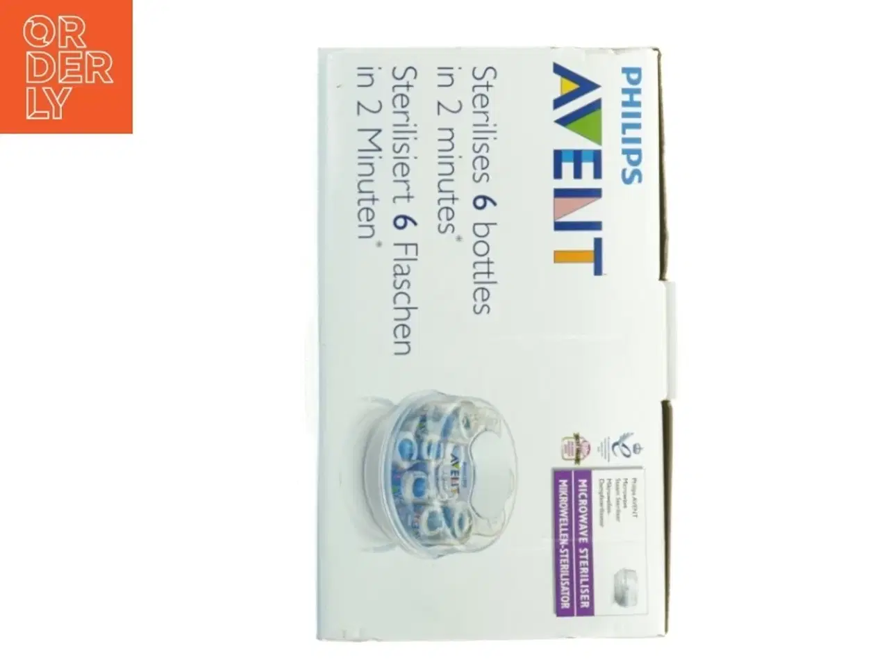 Billede 4 - AVENT flaskesterilisator fra Philips (str. 27 x 16 cm)