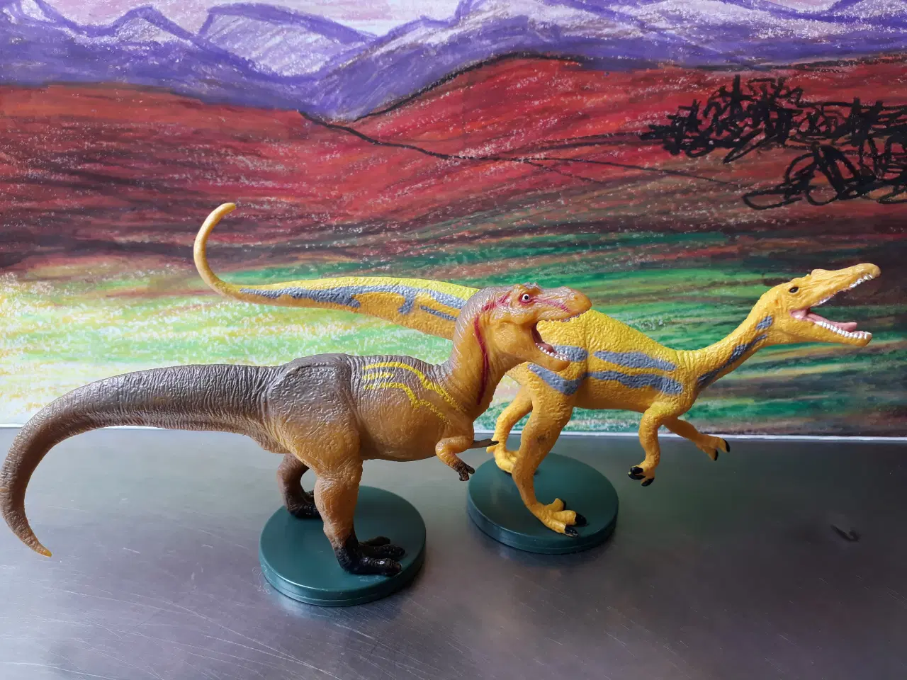 Billede 6 - 8 Dino Figurer 
