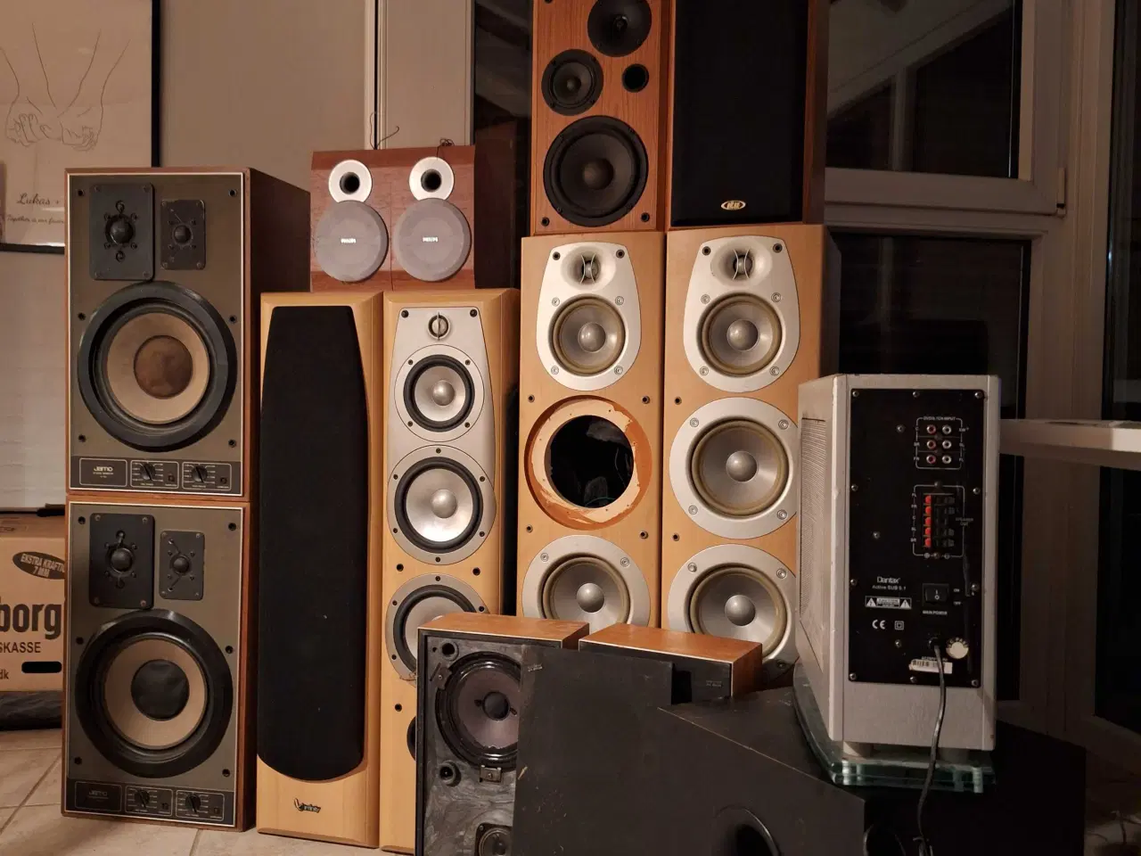 Billede 1 - Højtalere og subwoofere 