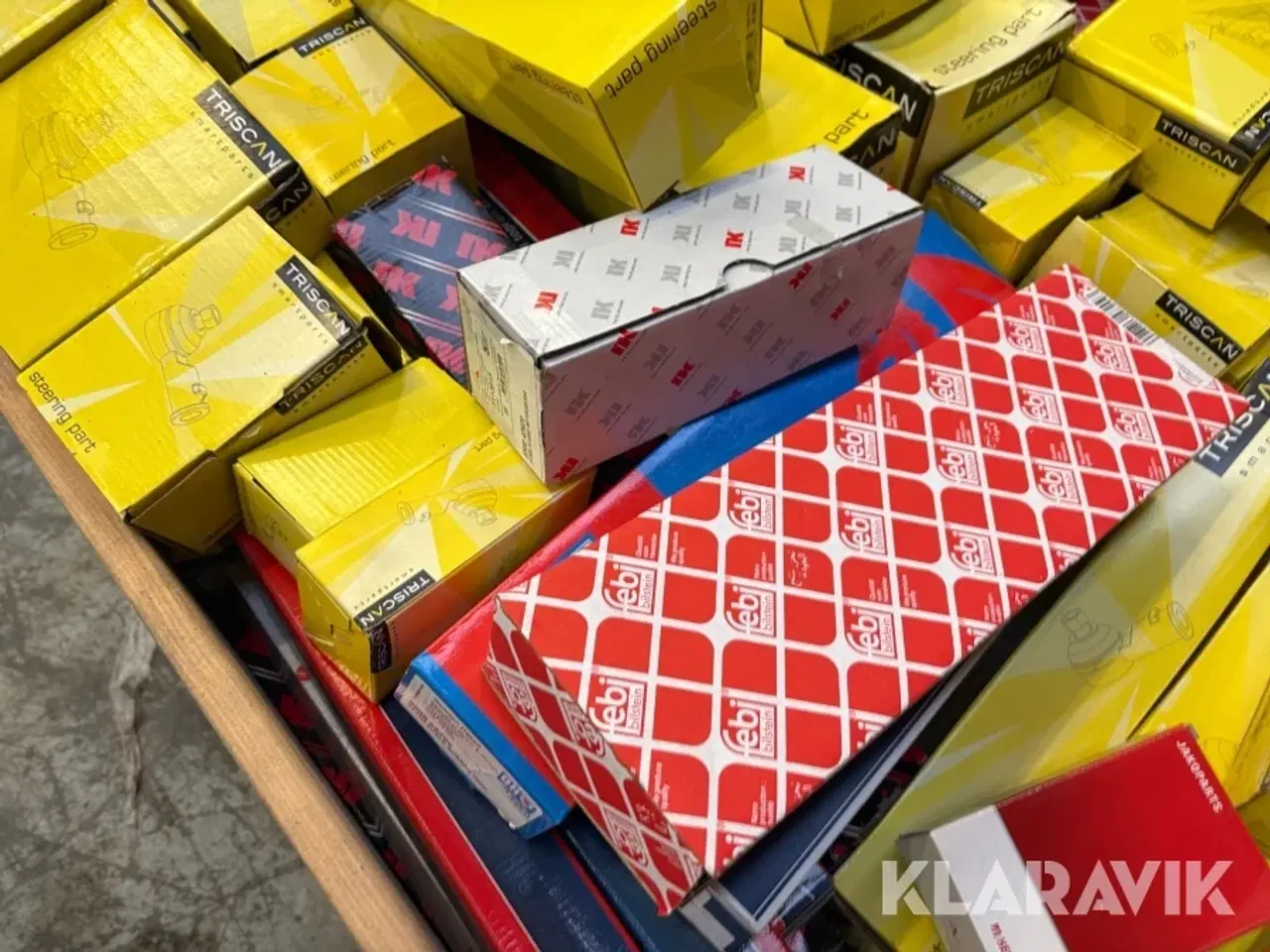 Billede 10 - Assoteret lot med fjedrebenslejre Triscan