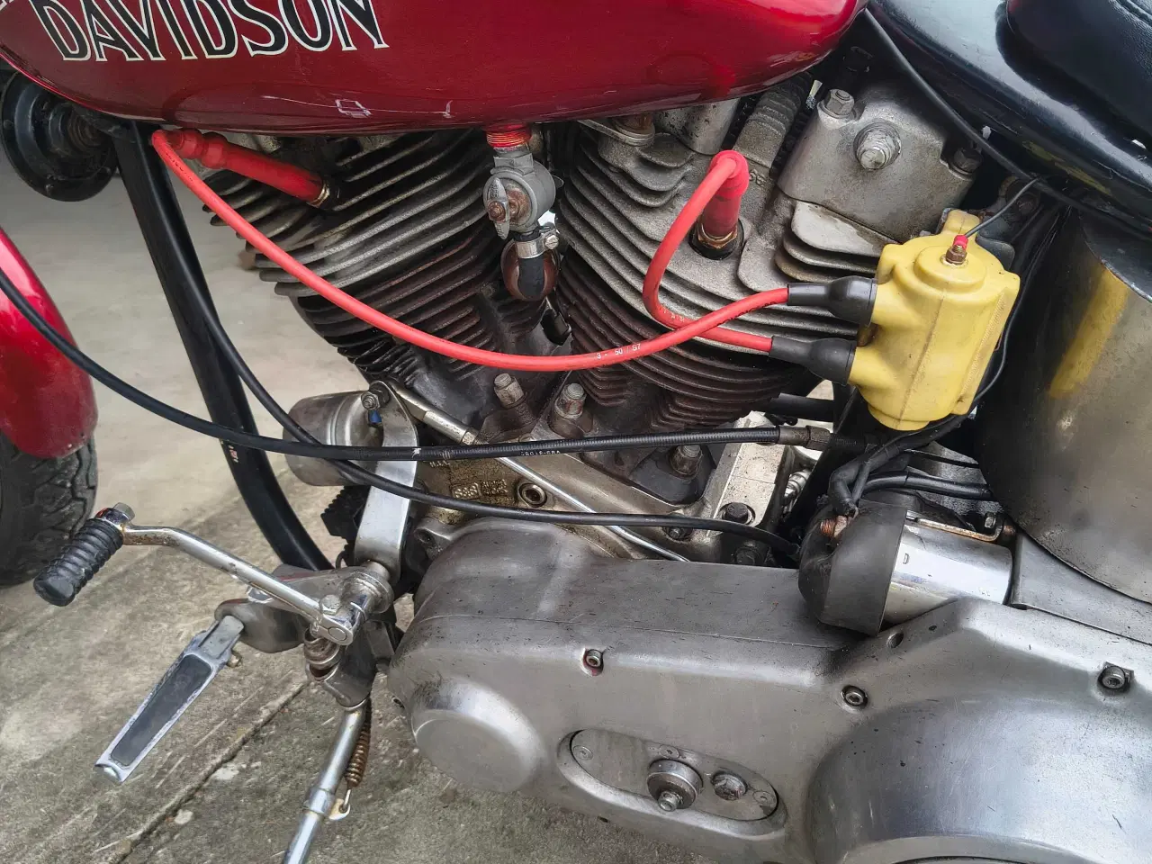 Billede 9 - Harley Davidson Årg 1977