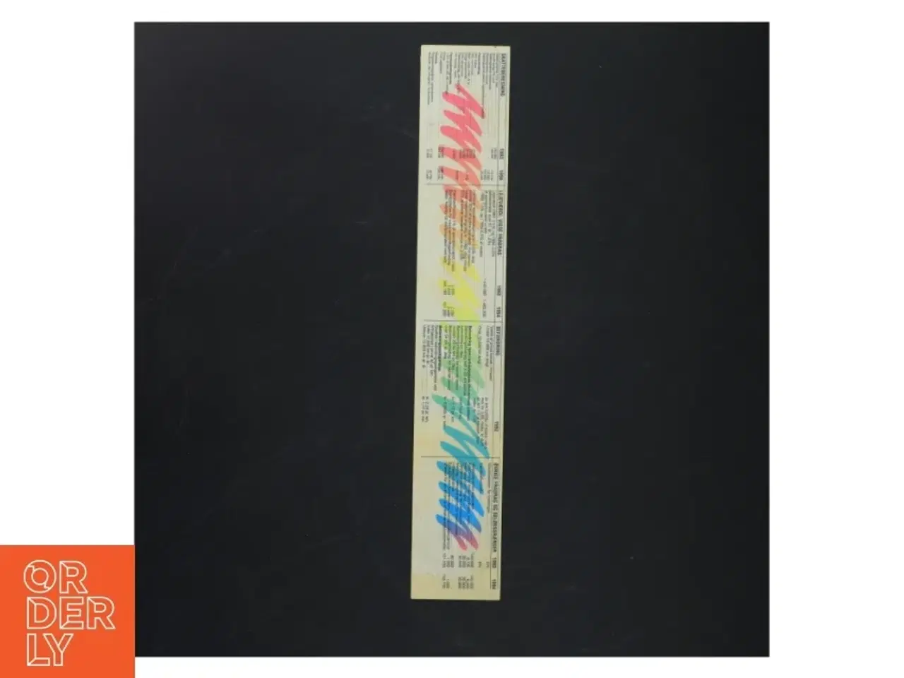 Billede 3 - Lineal 30 cm (str. 30 cm)