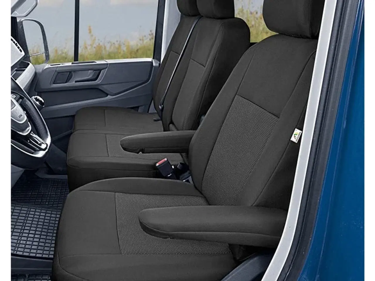 Billede 1 - Sædeovertræk 1+2 VW Crafter II, MAN TGE, 2016-