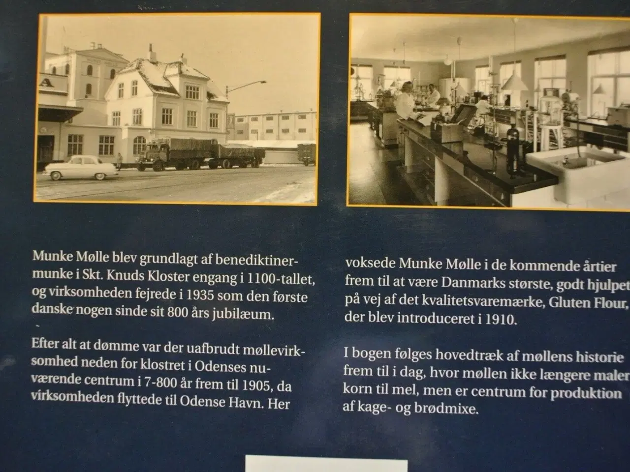 Billede 4 - munke mølle i odense - danmarks ældste virksomhed,