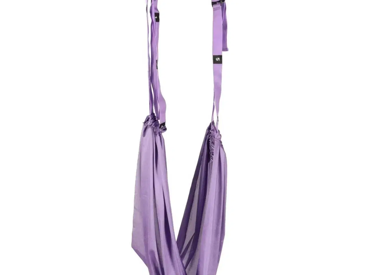 Billede 8 - Aerial yoga hængekøje/slynge 150×80 cm – lilla, op til 100 kg