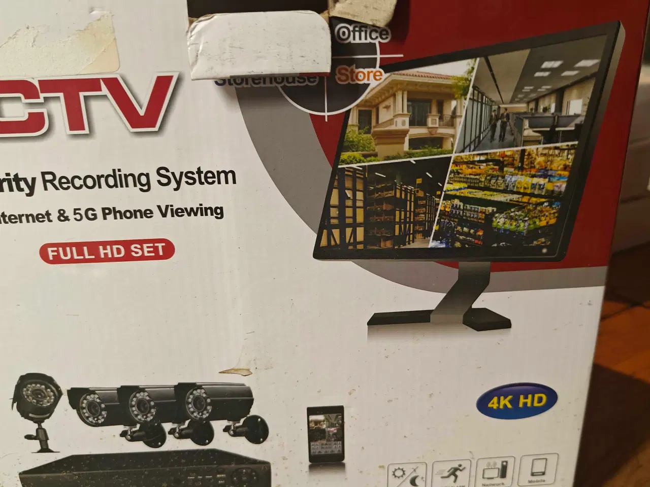 Billede 1 - Overvågning med bevægelse sensor