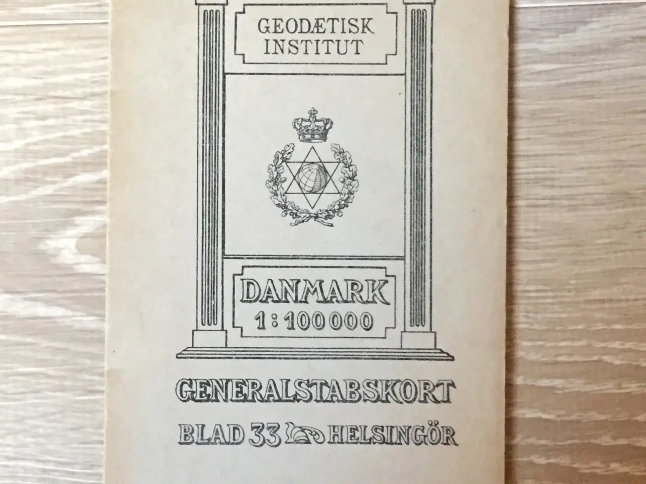 Billede 1 - Generalstabskort Blad 33 Helsingør 1:100000