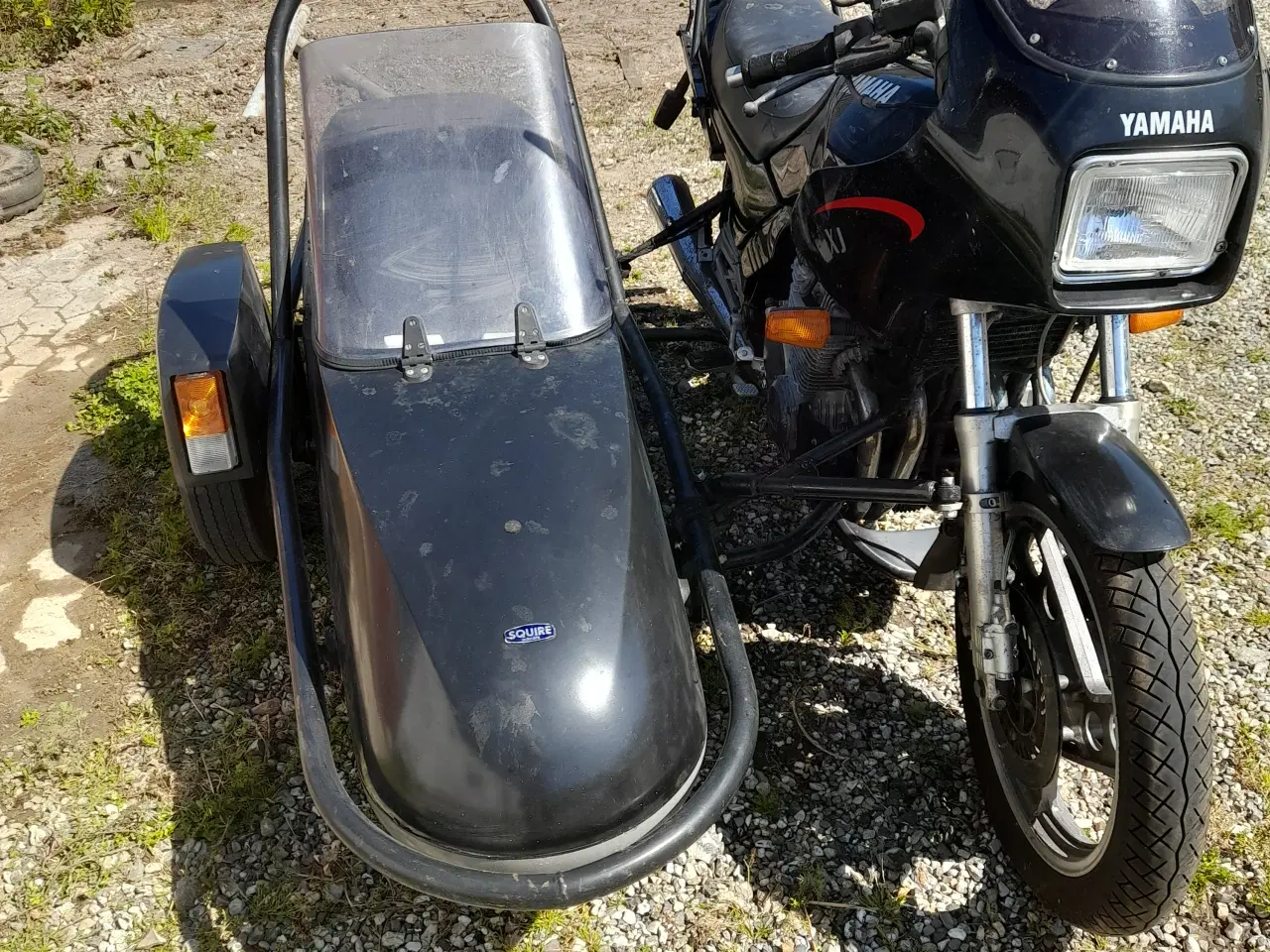 Billede 1 - motorcykel med sidevogn