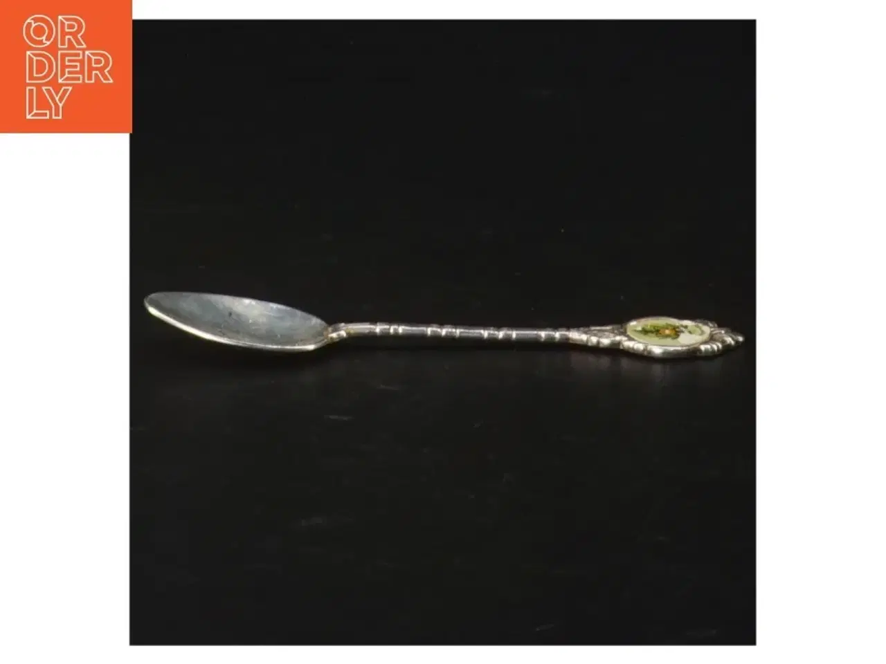 Billede 2 - Sølvfarvet teske fra Silverplate Argente Verselbert (str. Længde. 11,5 cm)