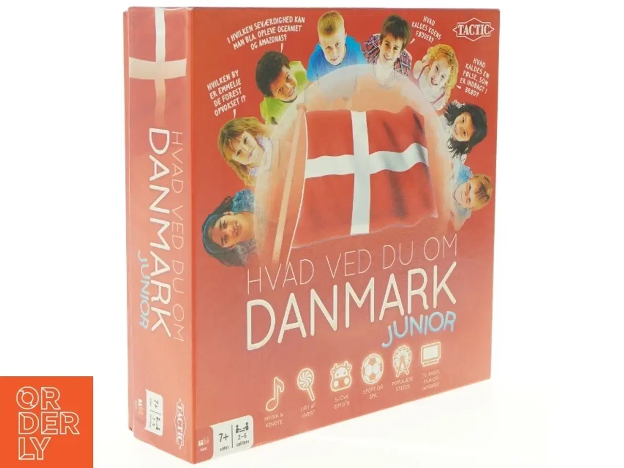 Billede 1 - Brætspil &#39;Hvad ved du om Danmark Junior&#39;