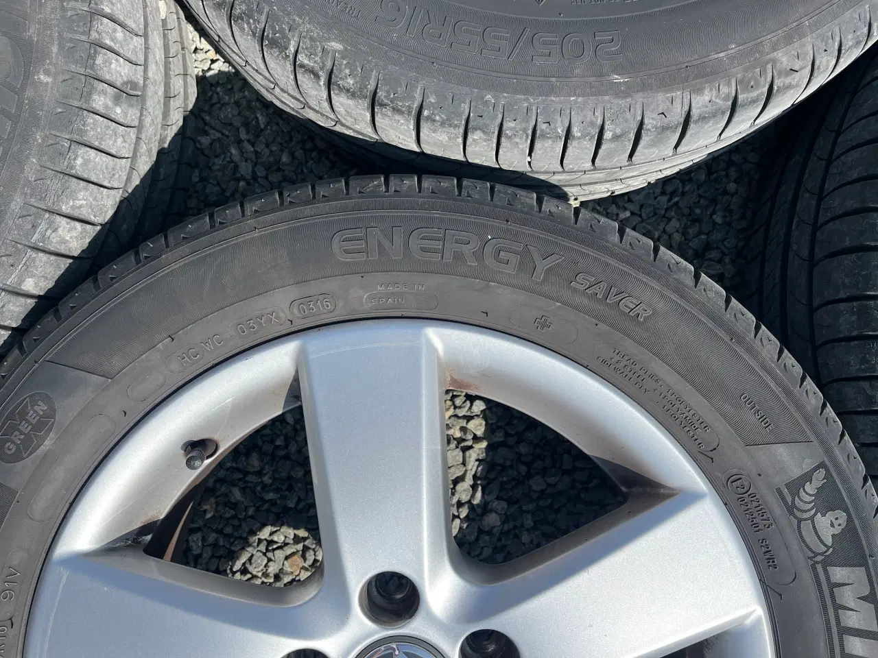 Billede 7 - Originale VW alufælge (ET50) med Michelin Energy