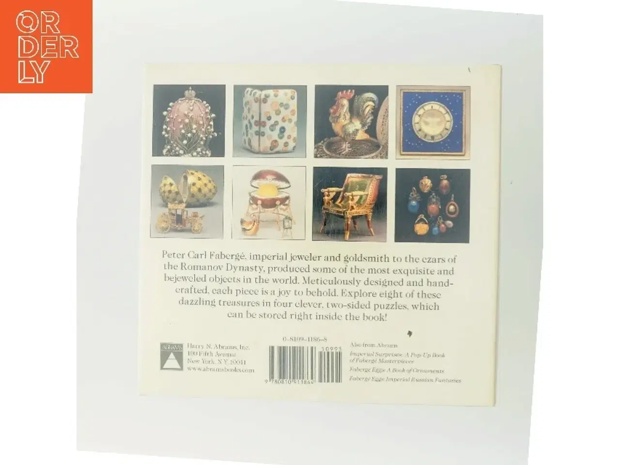 Billede 3 - Faberge Treasures Jigsaw Puzzle Book af Abrams (Bog)