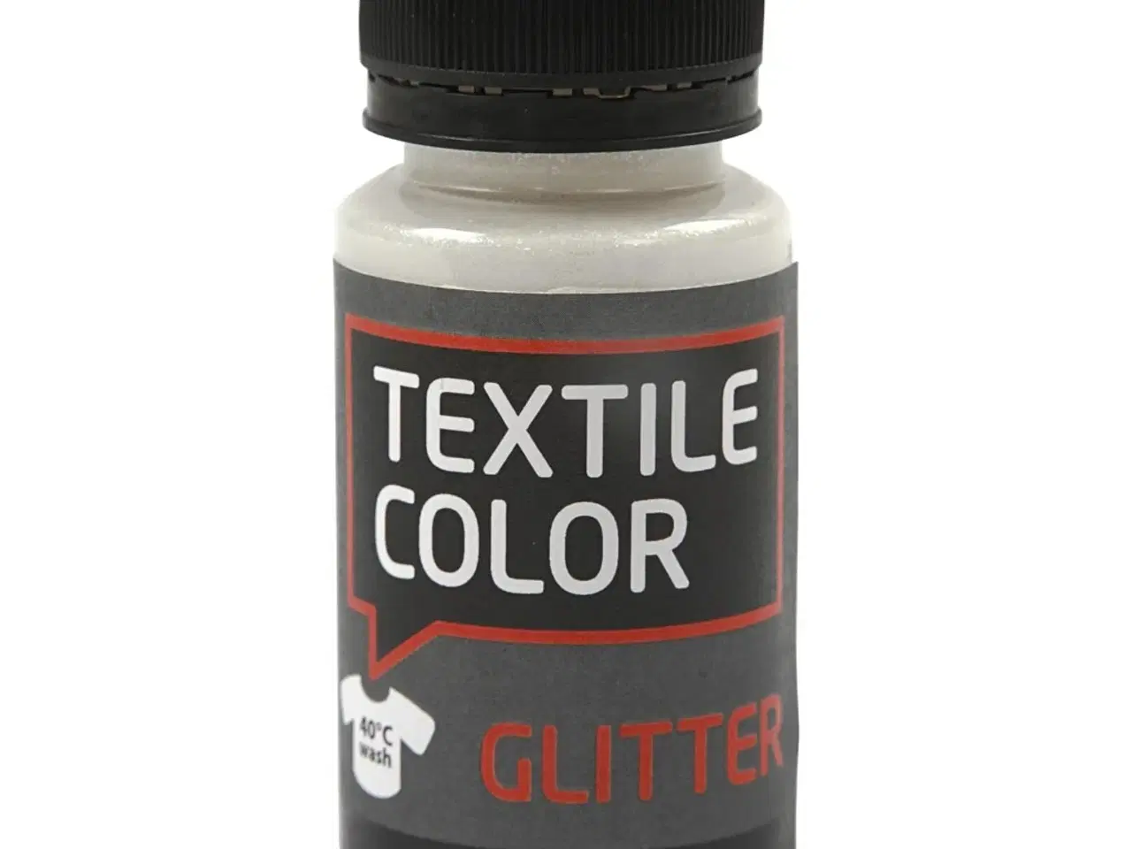 Billede 1 - Textile Color, glitter, transparent, 50 ml/ 1 fl.