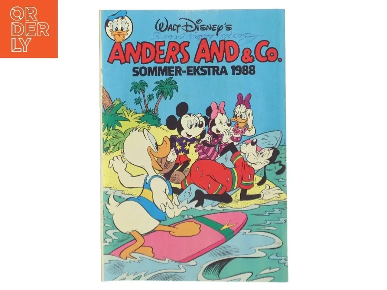 Billede 1 - Anders And & Co. Sommer-Ekstra 1988 (Bog)