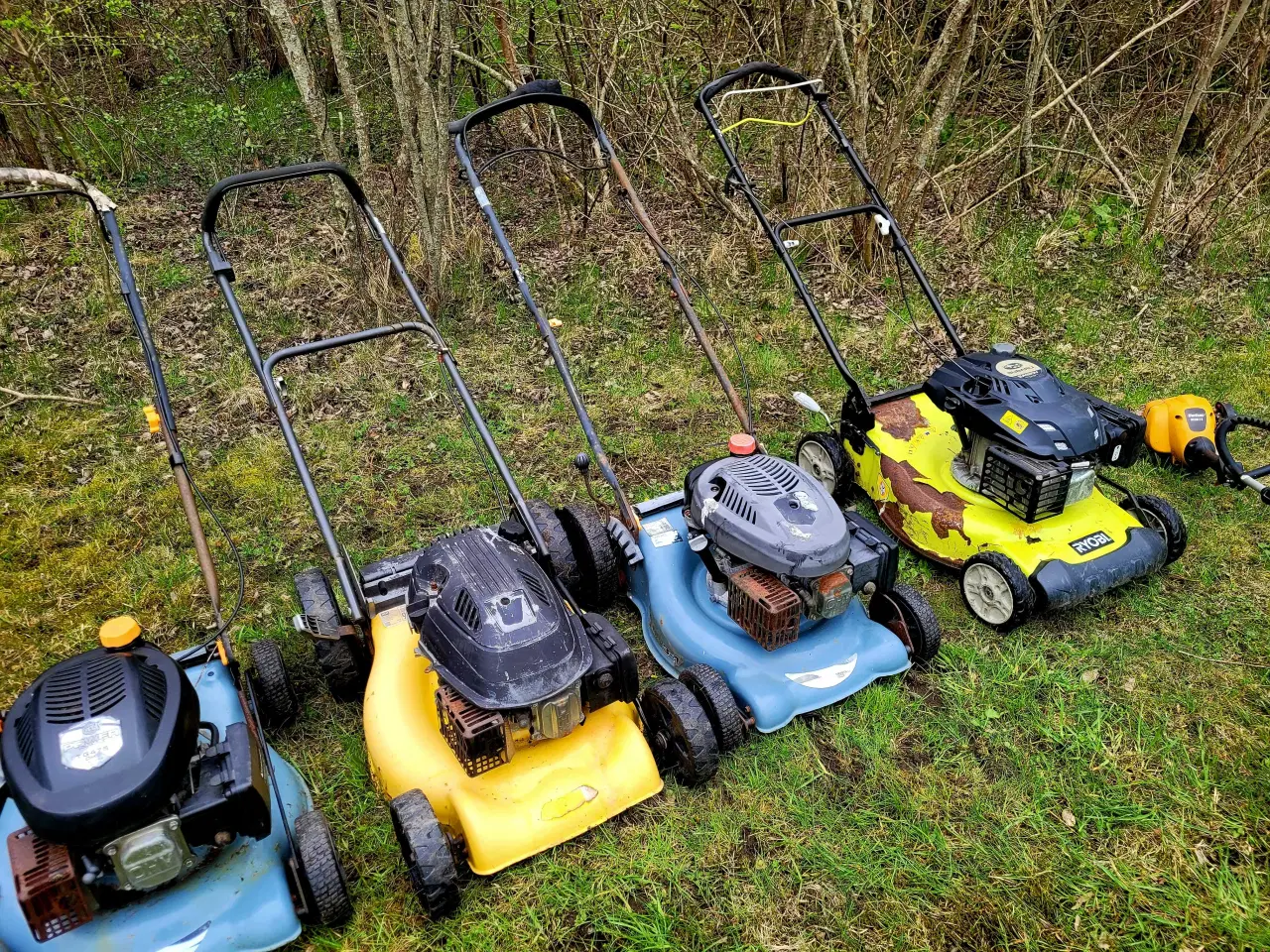 Billede 6 - 12 defekte plæneklippere