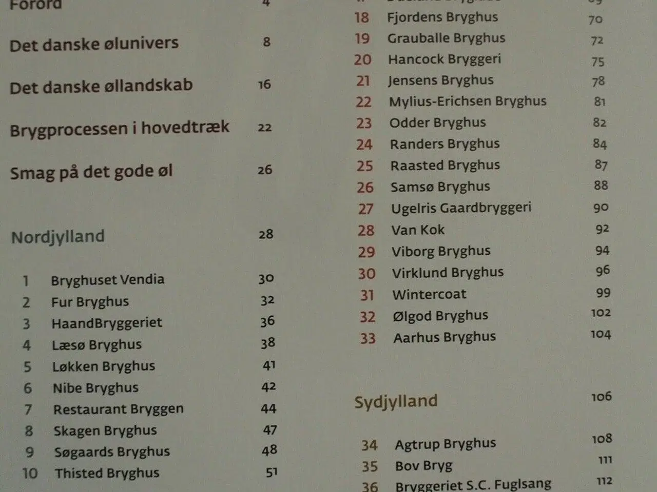 Billede 2 - det danske øl, af henrik bøegh, emne: mad og vin