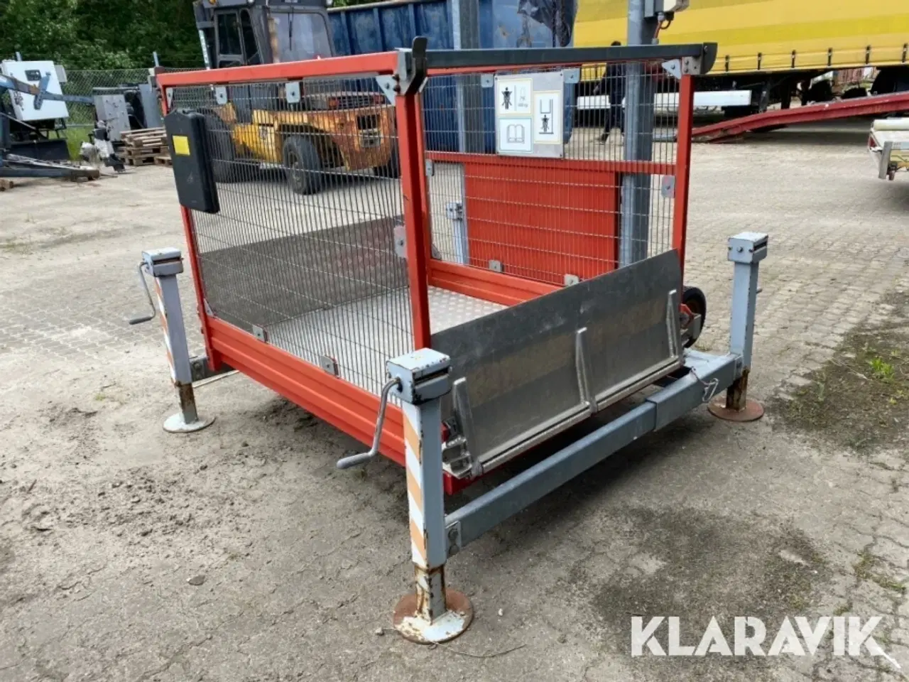 Billede 8 - Arbejdsplatform / Materialehejs Scanclimber® LY500