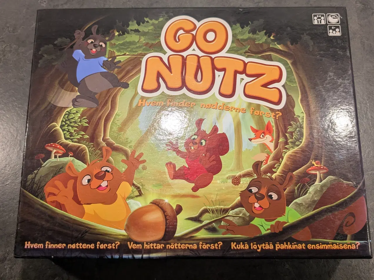 Billede 1 - Go NUTZ brætspil 