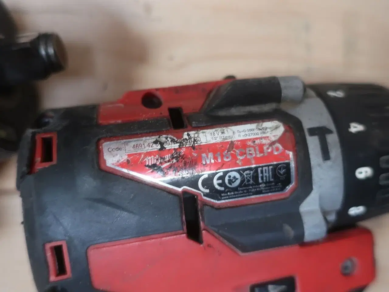 Billede 5 - 4 stk. akku håndværktøj MILWAUKEE