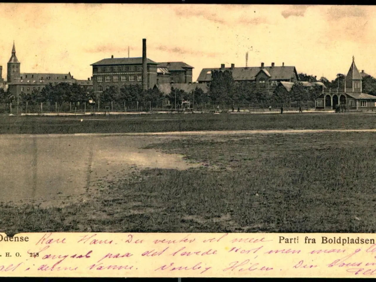Billede 1 - Odense - Parti fra Boldpladsen H.H.O. 258 - Ubrugt