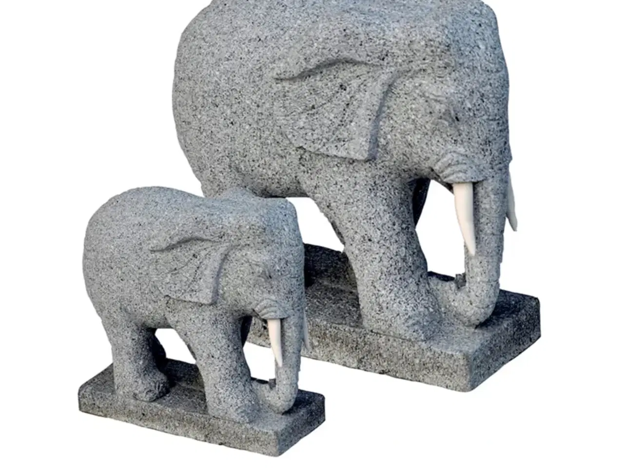 Billede 2 - Elefant i granit