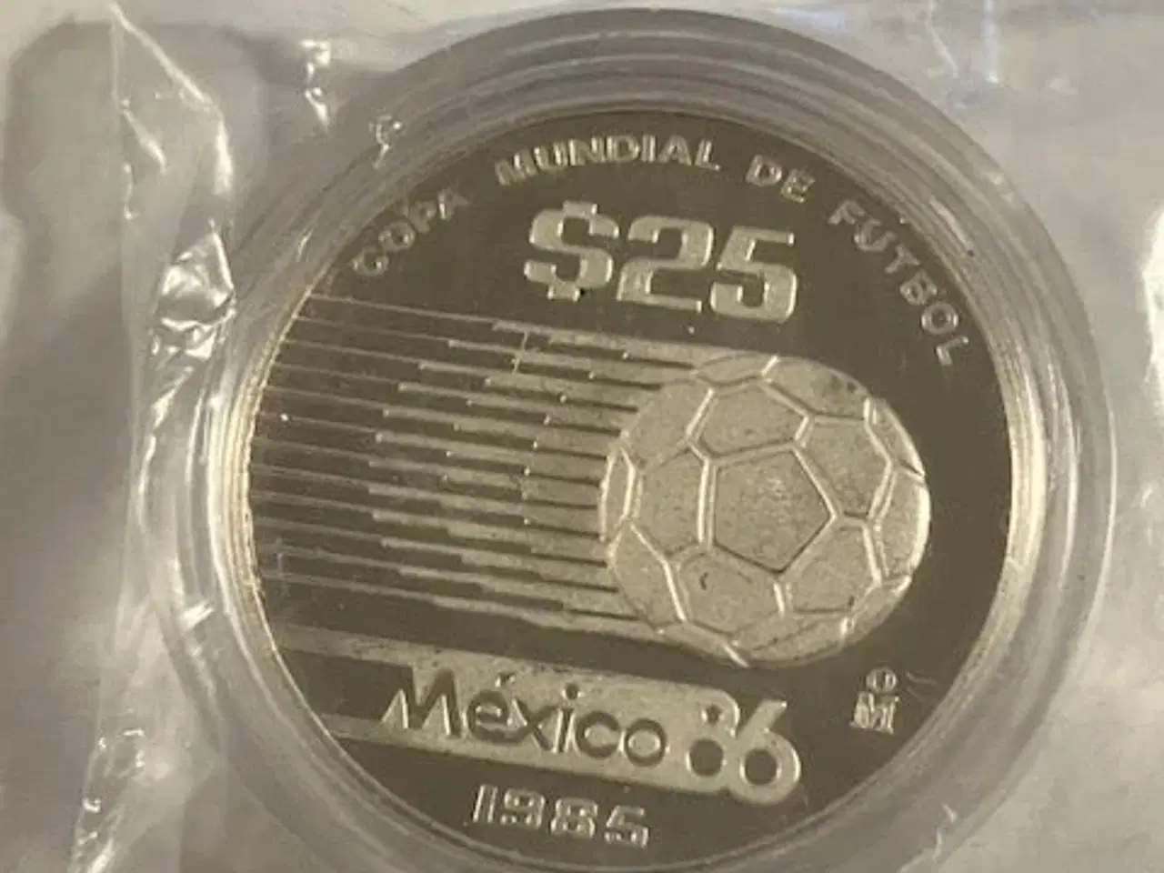 Billede 1 - 25 dollars Mexico 1985