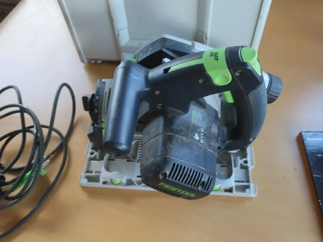 Billede 4 - Dyksav FESTOOL TS 55 R inkl. 1400 mm føringsskinne
