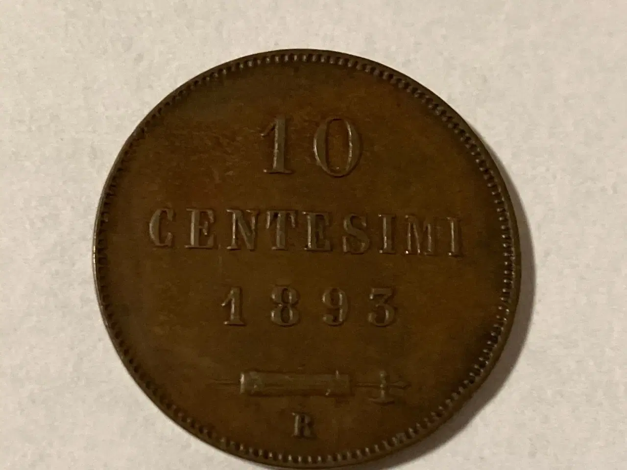 Billede 1 - 10 Centesimi 1893 San Marino