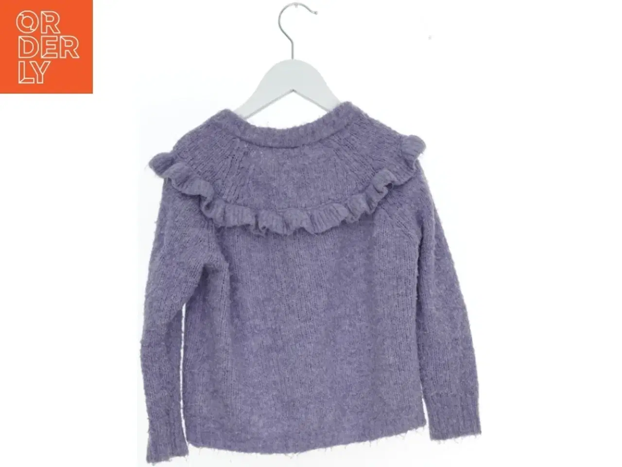 Billede 2 - Pige Cardigan med Flæsedetaljer fra Name It (str. 104)