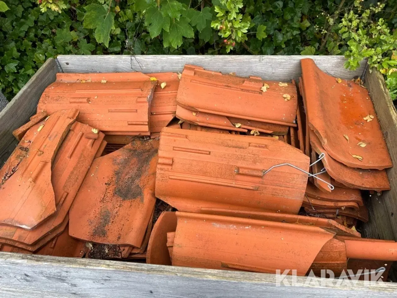 Billede 6 - Tegl tagsten Højslev LD Gl. dansk Cirka 600 styk