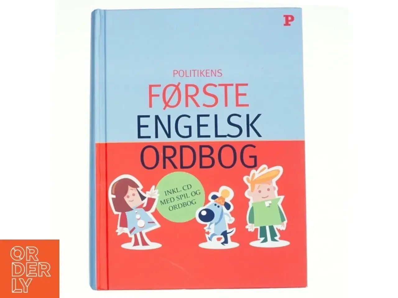 Billede 1 - Første Engelsk Ordbog. (Bog)