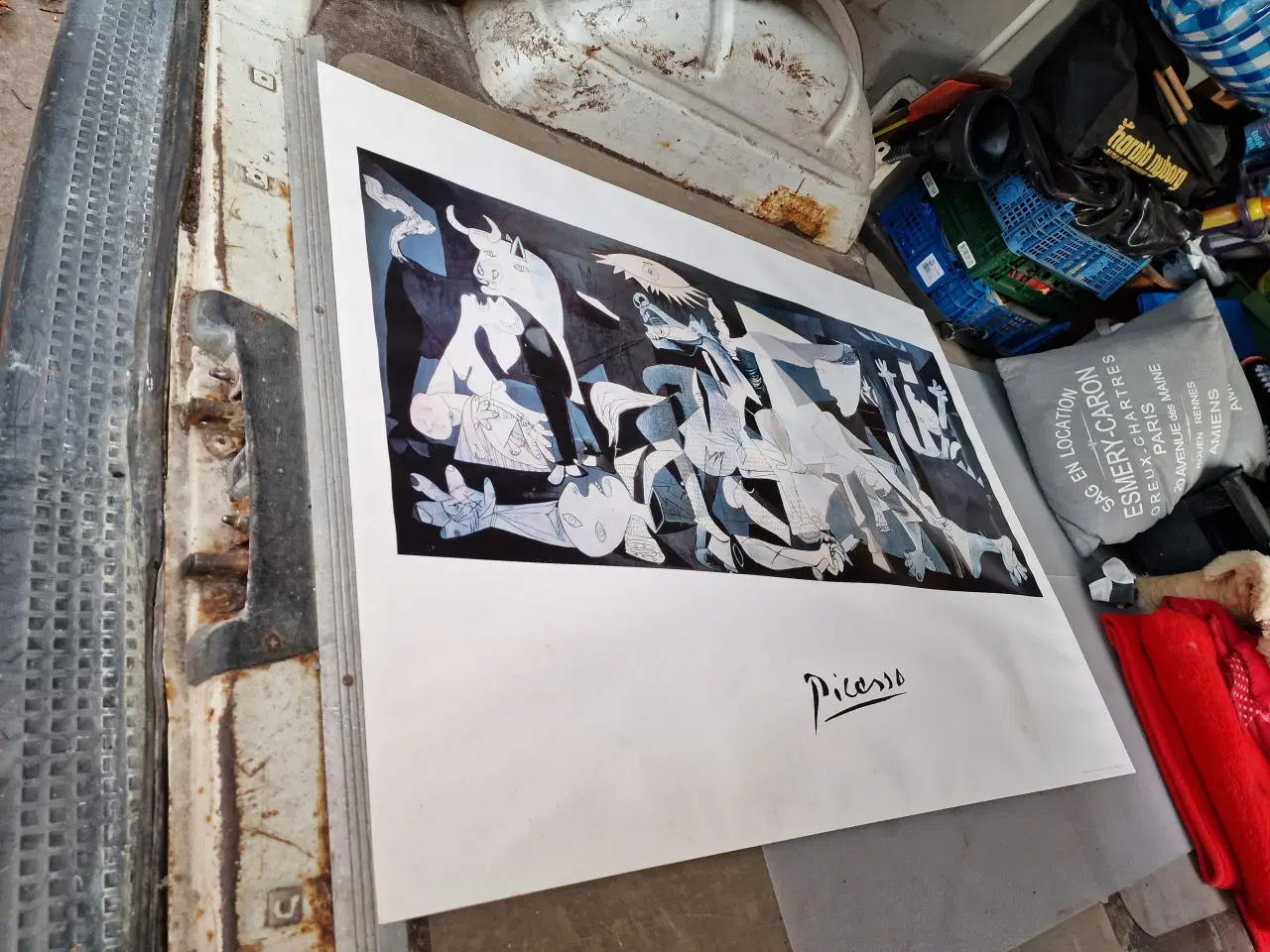 Billede 4 - PICASSO PLAKAT GUERNICA print