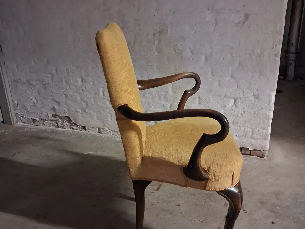 Billede 2 - Dekorativ armstol fra ca 1930erne