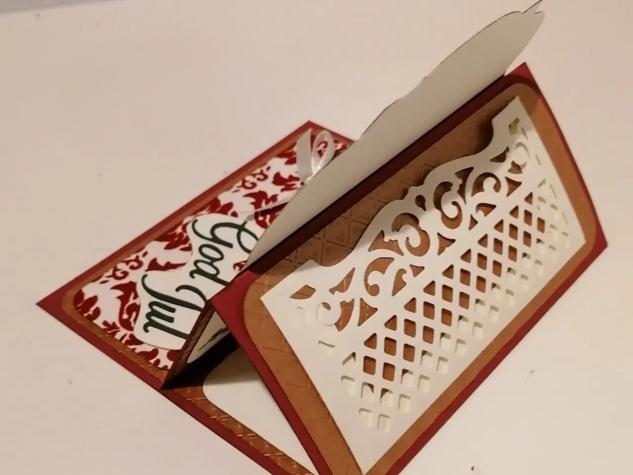 Billede 6 - Julekort til gavekort/pengelomme på sælges.