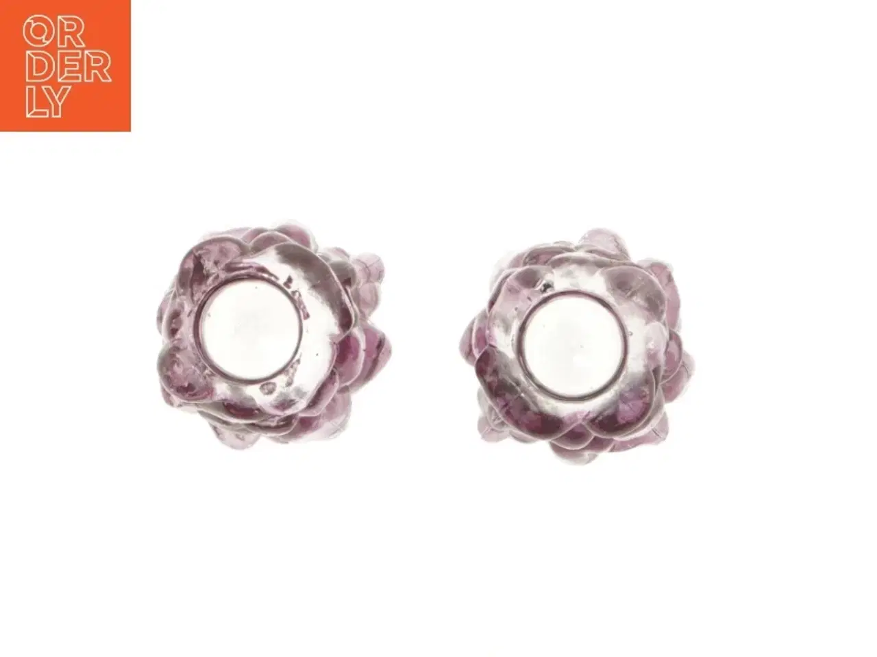 Billede 4 - Glas lysestager (str. 7 x 6 cm)