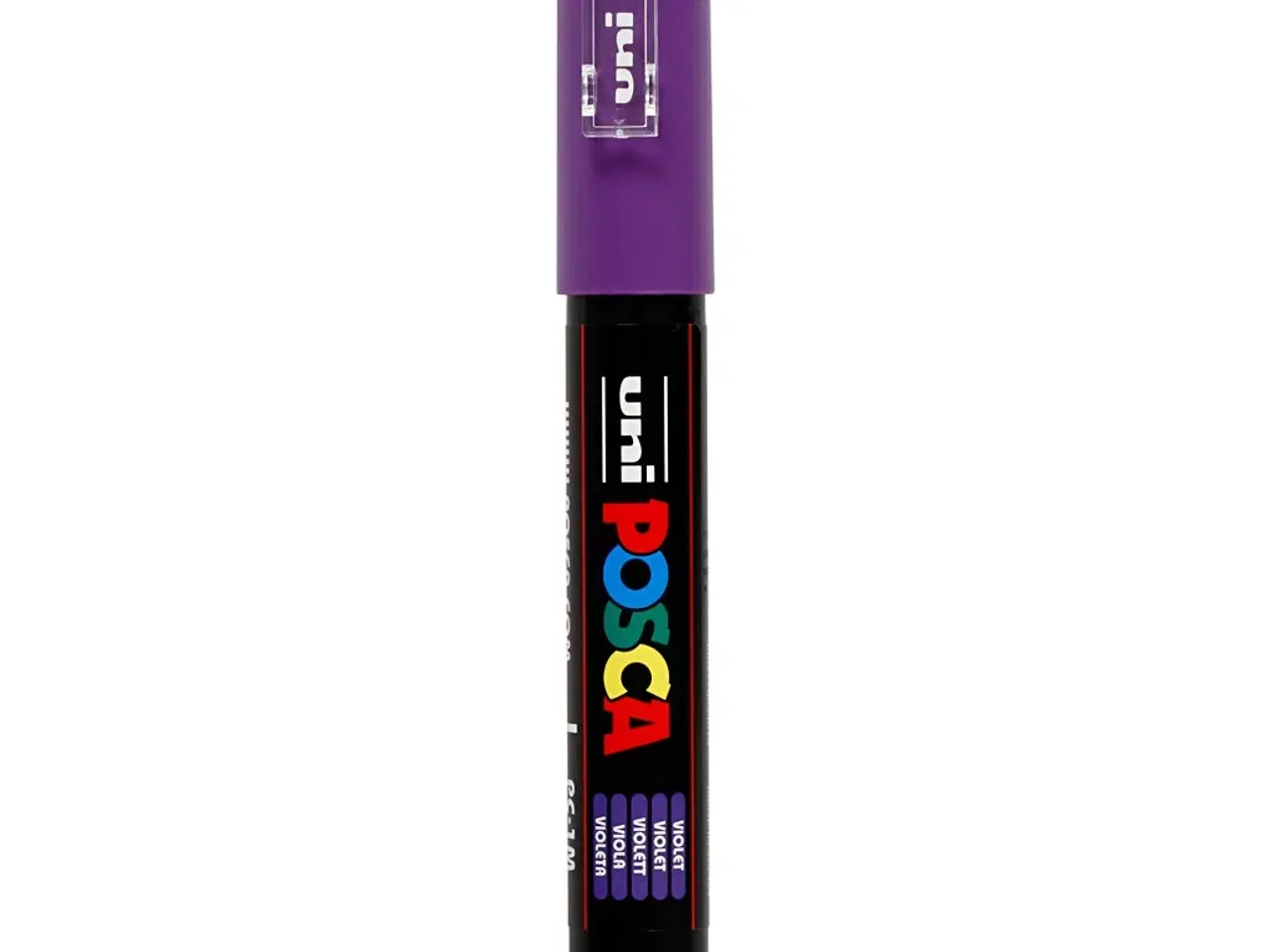 Billede 1 - Posca Tusch, PC-1M, streg 0,7 mm, extra-fine, violet, 1 stk.