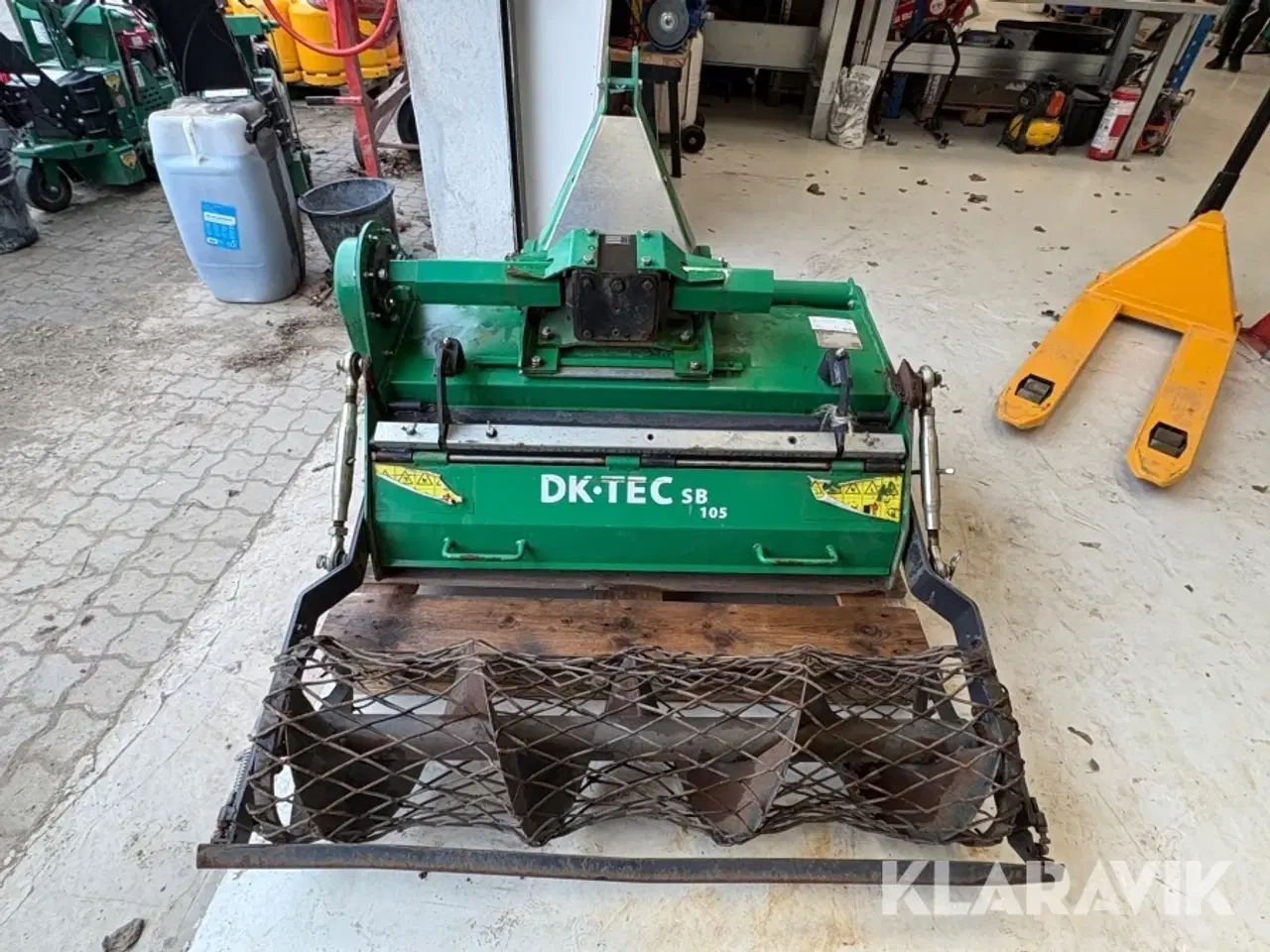 Billede 5 - Stennedlægningsfræser DK-TEC SB-150