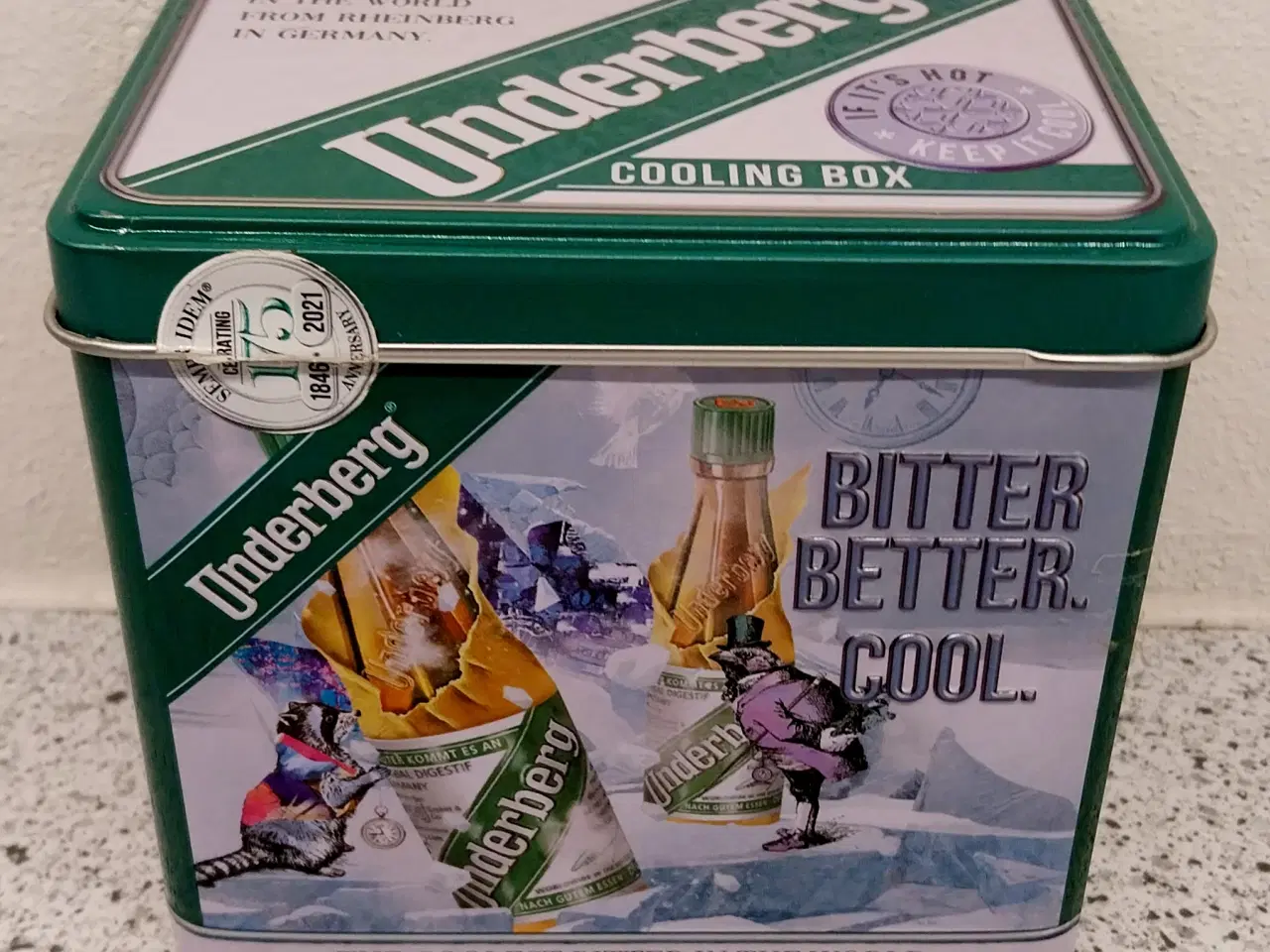 Billede 6 - Underberg årsdåser / metaldåser 25 stk.