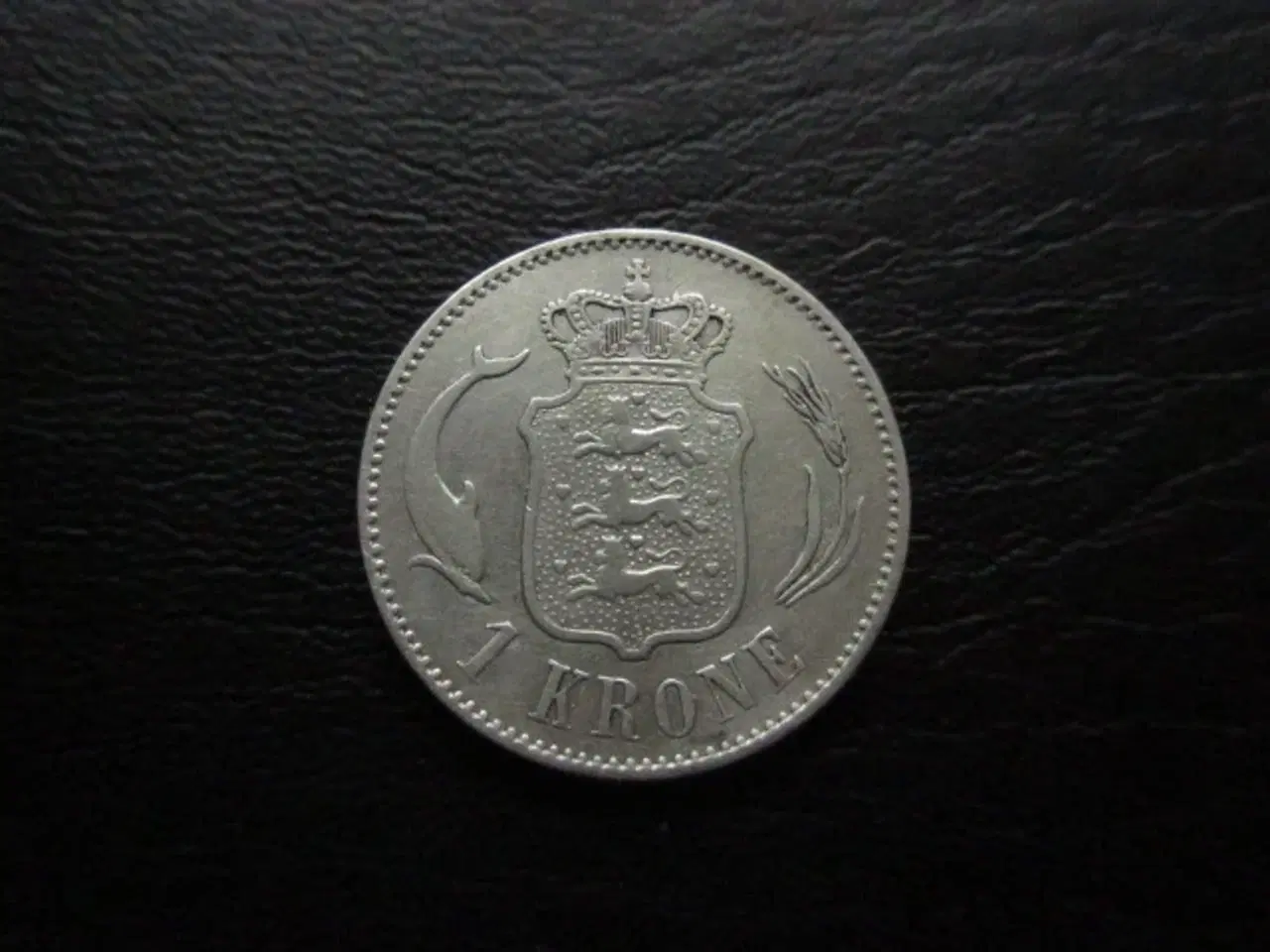 Billede 2 - 1 krone 1876 sølv kv. 1 (+)