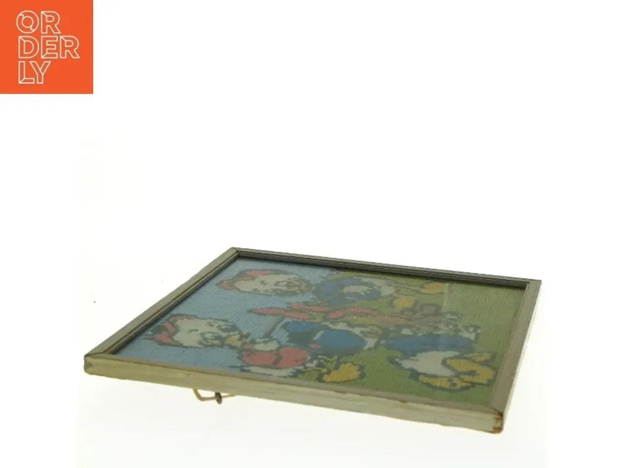 Billede 3 - Billedramme med tegneseriefigurer (str. 23 x 23 cm)