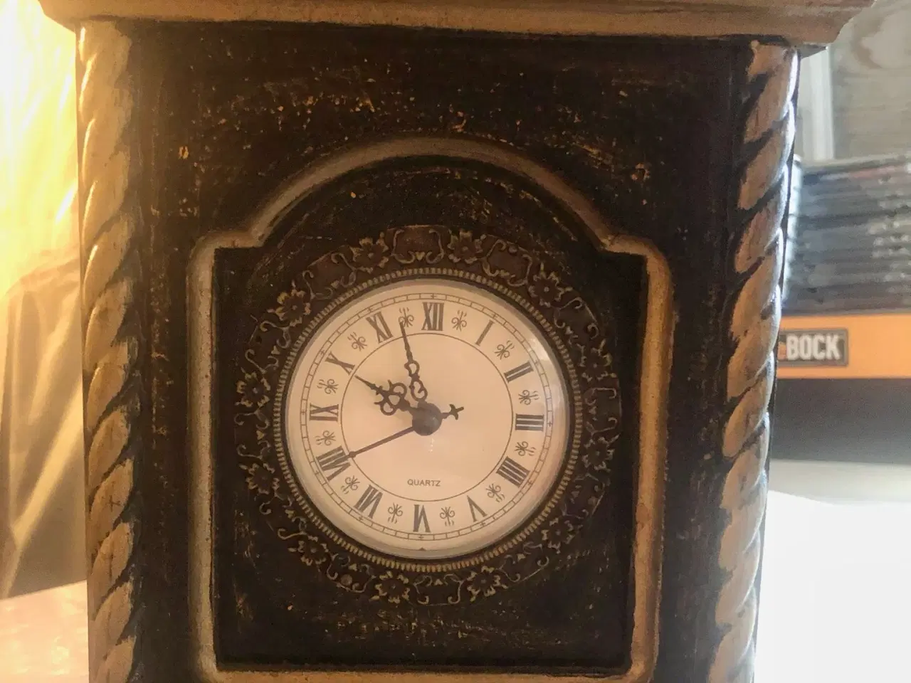 Billede 1 - Antikt træ ur