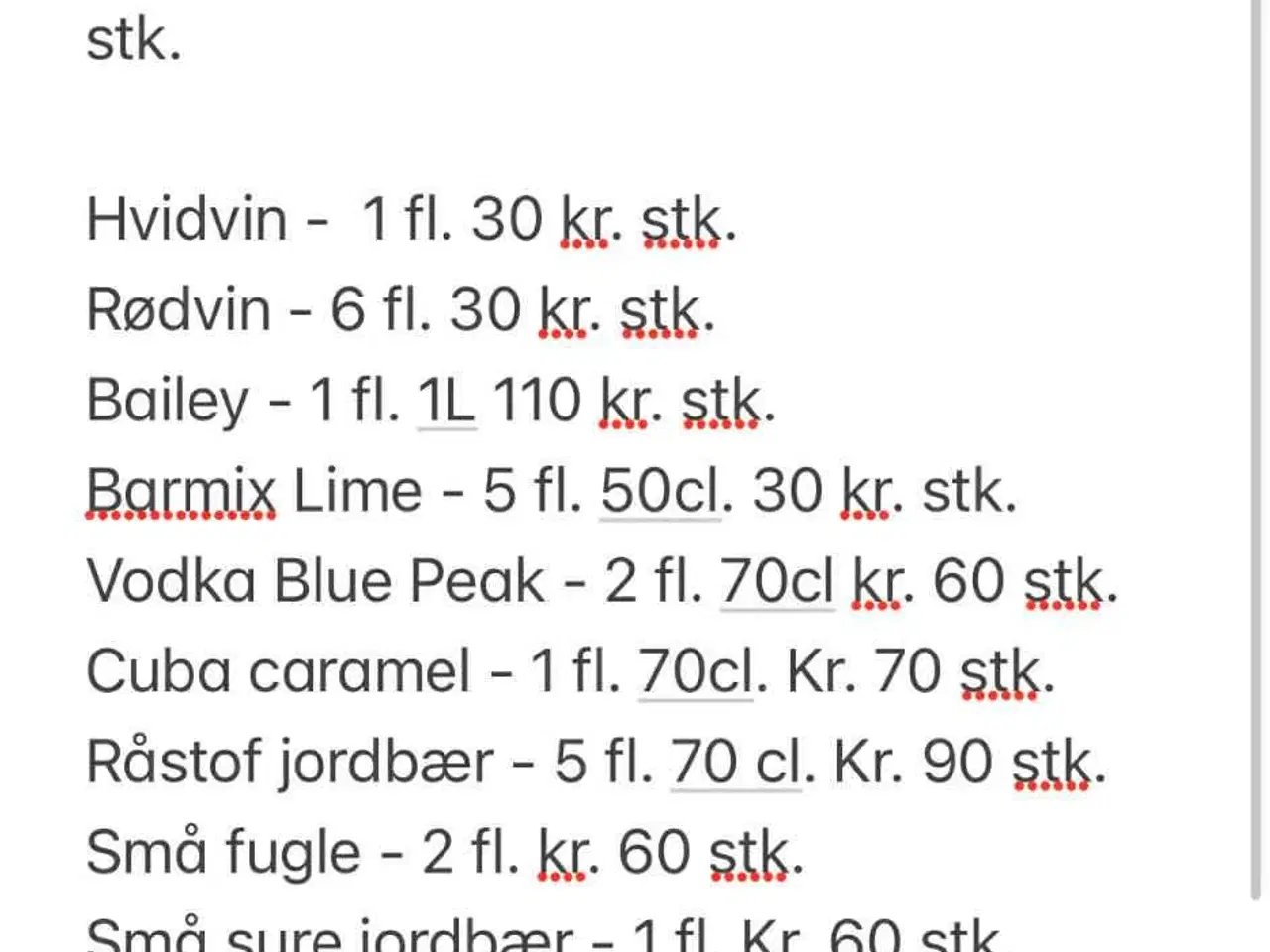Billede 17 - Drikkevare tilovers fra fest